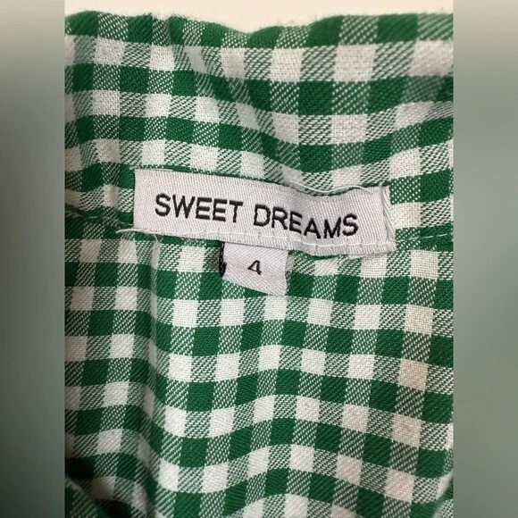 Juego de pijama de dos piezas con volantes Sweet Dreams para niñas talla 4 Foto 3 de 4