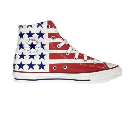 Converse American Flag USA High Top All Star Shoes Size 6 Junior | eBay