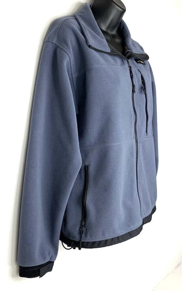 Jaqueta de lã Sportsman's Warehouse Stormblocker azul claro feminina tamanho grande - Imagem 4 de 4