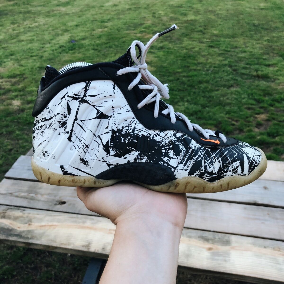 NIKE AIR FOAMPOSITE SHATTERED BACKBOARD 644791-011 Child NIKE AIR FOAMPOSITE SHATTERED BACKBOARD 644791-011 Child