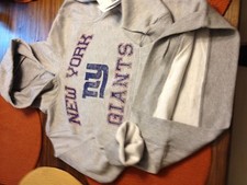 NYG New York Giants Youth Hoodie Boys NFL Pullover Sweatshirt with Fleese Lining