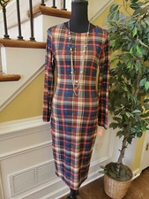 Shein Striped Long Sleeve Cotton Dress Size Small