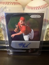 2020 PANINI PRIZM BASEBALL BROCK BURKE RC BASE AUTO RANGERS