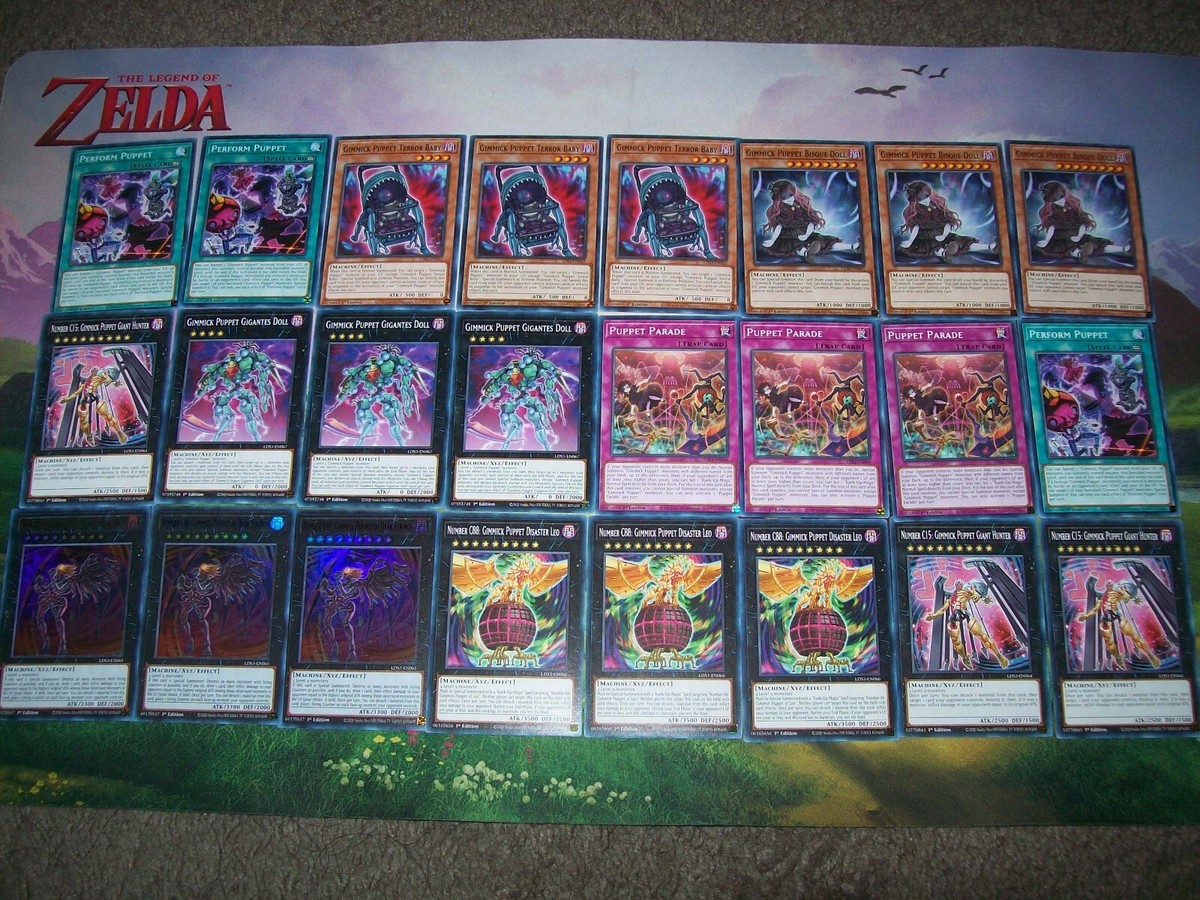 24 Card Gimmick Puppet Deck Core Dark Strings LDS3 Yu-Gi-Oh