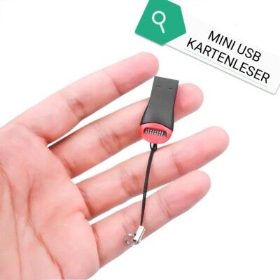 MINI USB STICK KARTENLESER MICRO SD SDHC SDXC SPEICHERKARTE MEMORY CARD AUTO Z47