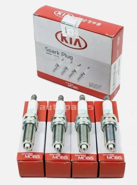 ⭐GENUINO ⭐ Bujías 4 piezas para Hyundai Genesis Kia 2015-2024 ⭐Ver compatibilidad Foto 4 de 4