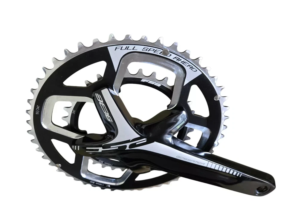 FSA Gossamer 11 speed Road bike Crankset 50t 34t 172.5mm BB386 Fit Shimano - Image 4 of 4