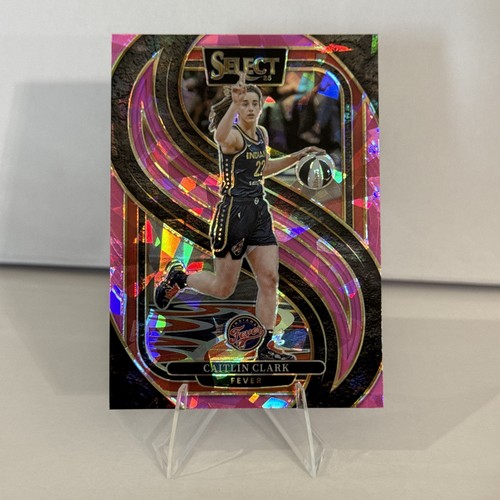 2025 Panini Select WNBA - Premier Level Caitlin Clark #140 Pink Ice Prizm