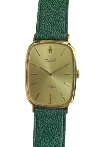 Rolex Cellini 4113 18k Yellow Gold Manual Wind Large Size