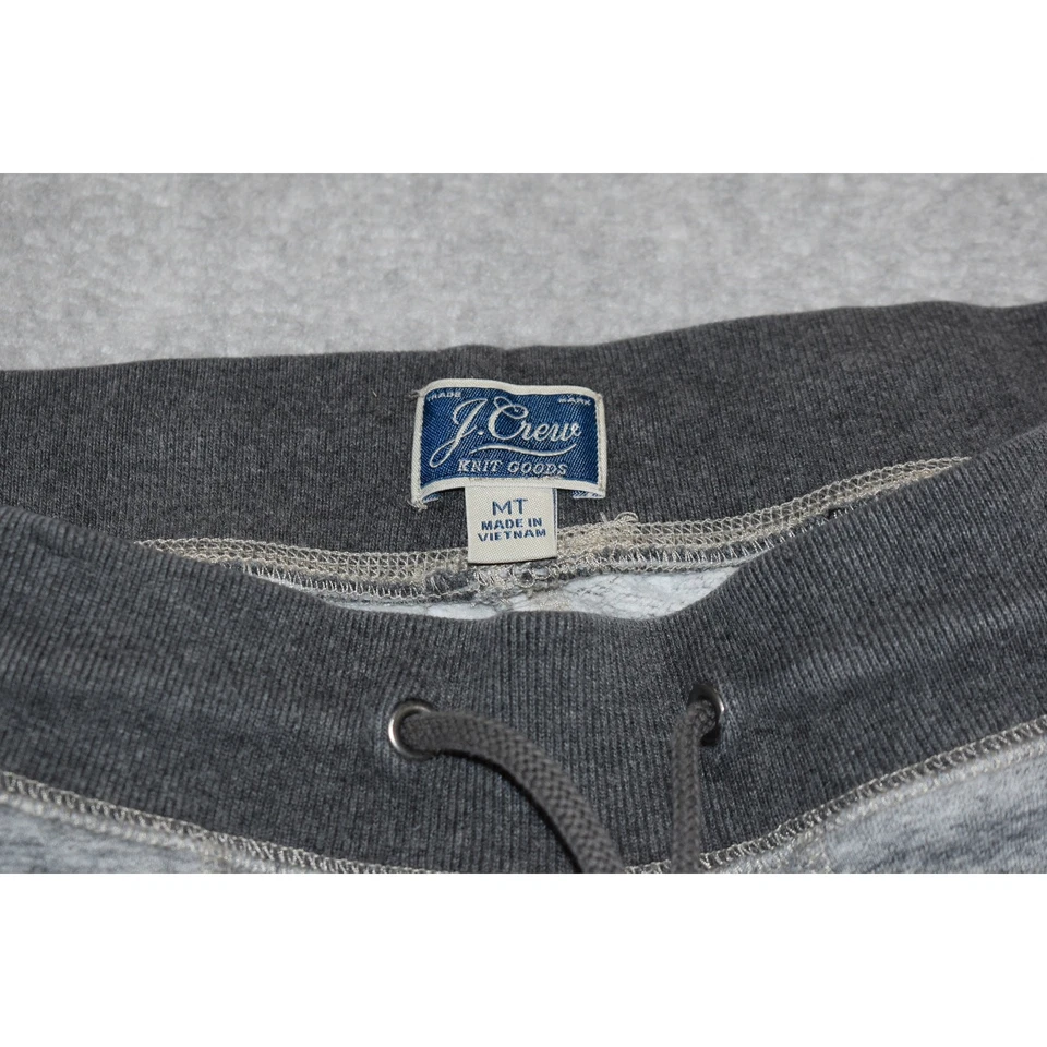 Pantalones de chándal para gimnasio J Crew para hombre talla MT mediana alta con bolsillos gris cónico Foto 4 de 4