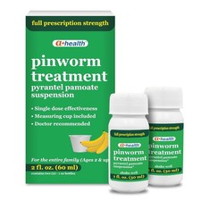 Pyrantel Pamoate Oral Suspension - Doctor Recommended Pinworm Treatment, 2 Fl Oz