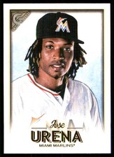 Jose Urena 2018 Topps Gallery #82 Marlins MLB READ FREE SHIPPING AutographDen