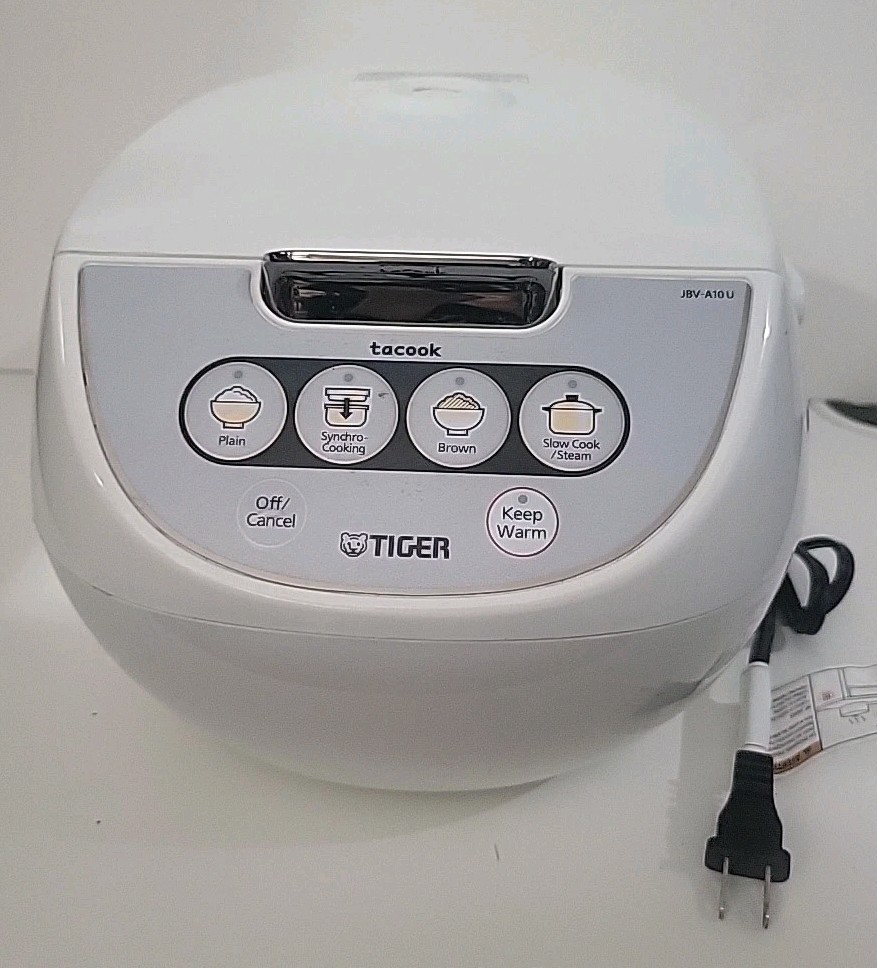 Tiger JBV-A10U-W 5.5 Cup Multi-Functional Rice Cooker