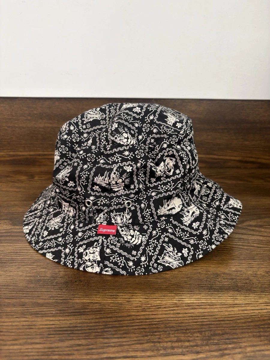 Supreme Size L Black Hats for Men for sale | eBay