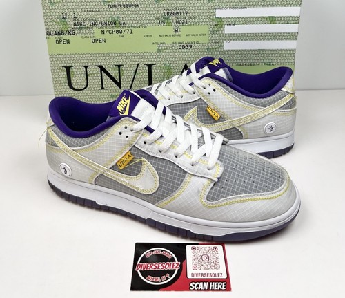 Size 9.5 - Nike Union LA x Dunk Low Passport Pack - Court Purple💜 WORN TWICE!