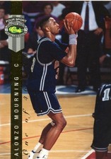1992 CLASSIC 4 SPORT DRAFT PICK COLLECTION LP10 ALONZO MOURNING NEAR MINT