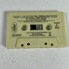 Iron Eagle Soundtrack Cassette 1986 Capitol Records Queen Dio Katrina  The
