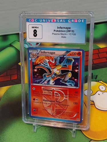 Infernape graded CGC 8 for sale on eBay