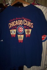 CHICAGO CUBS   WORLD SERIES   T-SHIRT - SIZE XL -PRE-OWNED
