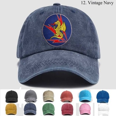 Customized Embroidered Hat Usaf 469th Fighter Interceptor Squadron, Trucker Hat