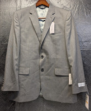 NEW JM Haggar Men's Suit Jacket Stretch 44 Regular