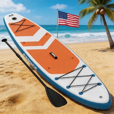 Inflatable Paddle Board,10.6FT Inflatable Stand Up Paddle Board with Accessories