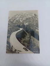 Germany Robfeldstrabe mit Hohem Goll vintage postcard 2522 m Lichtbild Vintage