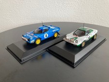 Minichamps 1/43 Lancia Stratos Diecast Car Model Set of 2 Vintage