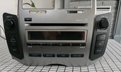 TOYOTA YARIS 2010 MK2 RADIO STEREO CD PLAYER 861200D520 - Picture 3 of 7