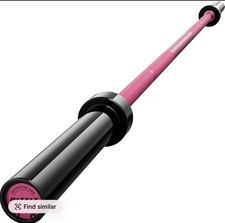 RITFIT Olympic Barbell 4ft-  Pink & Black