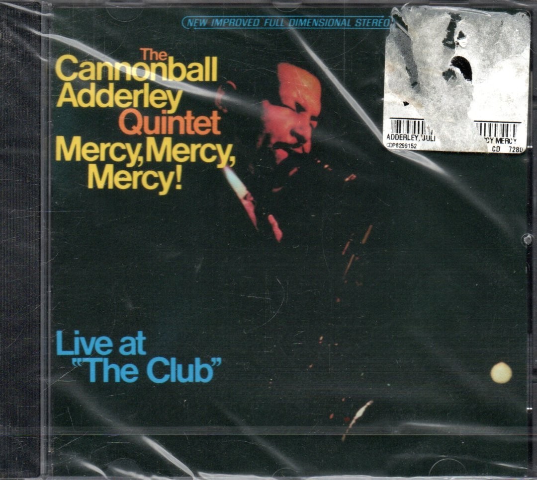 THE CANNONBALL ADDERLEY QUINTET - Mercy, Mercy, Mercy! - CD Album *NEW & SEALED*