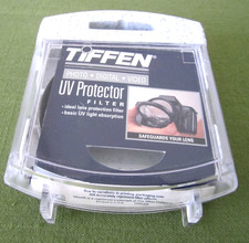 Vintage Tiffen 67mm UV Protector Filter Made In USA w/ Original Case