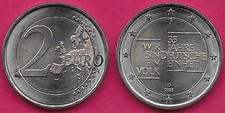GERMANY 2 EURO 2025D-J UNC 1 YEAR TYPE,35 YEARS OF GERMAN UNITY,COMMEMORATIVE IS