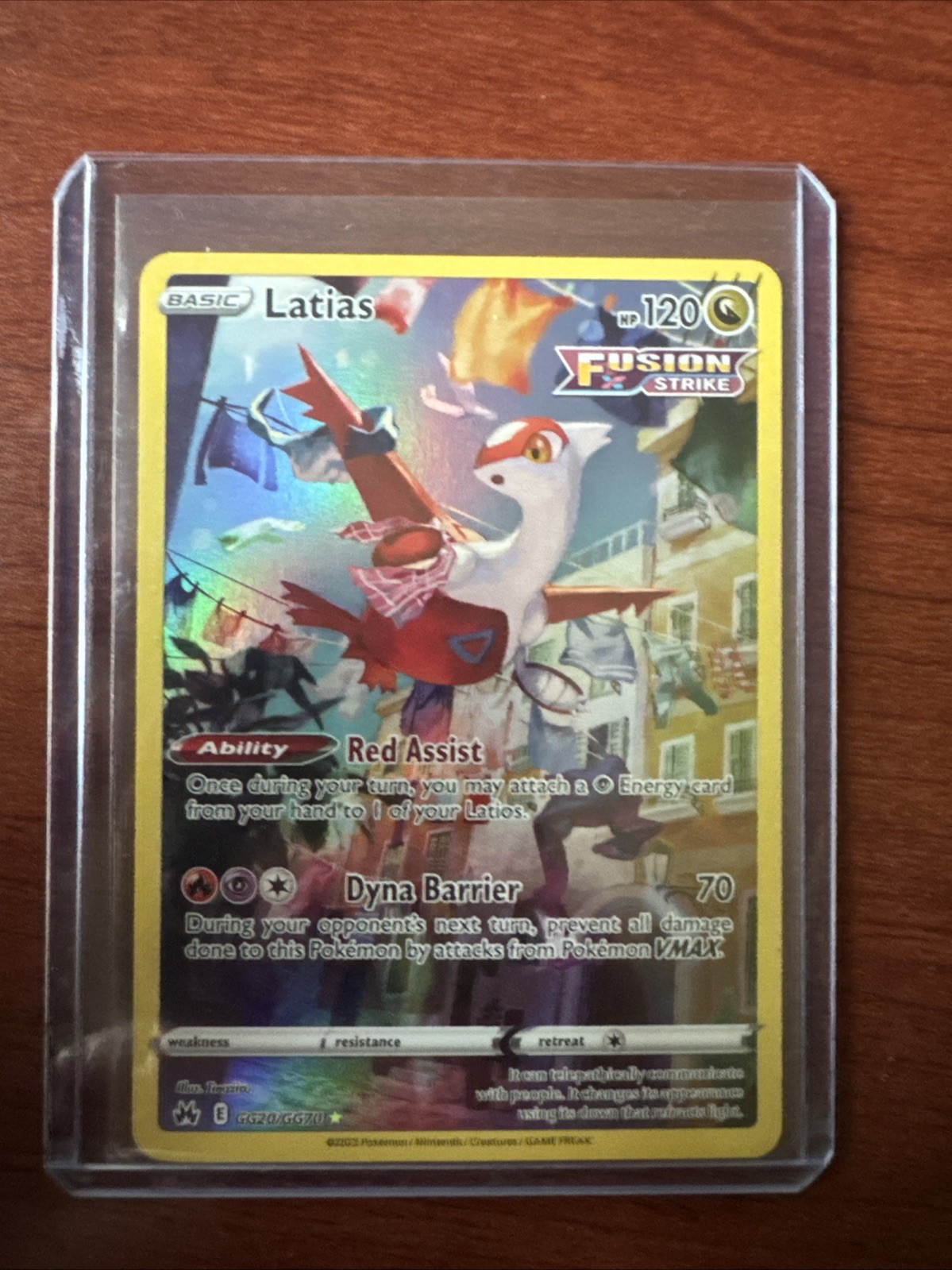 Latias GG20/GG70 Holo Crown Zenith Galarian Gallery Pokemon NM 
