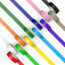 Colored Masking Tape, Color Painters Tape for Kids, 12 Rolls 2/3 inch Wide x ...