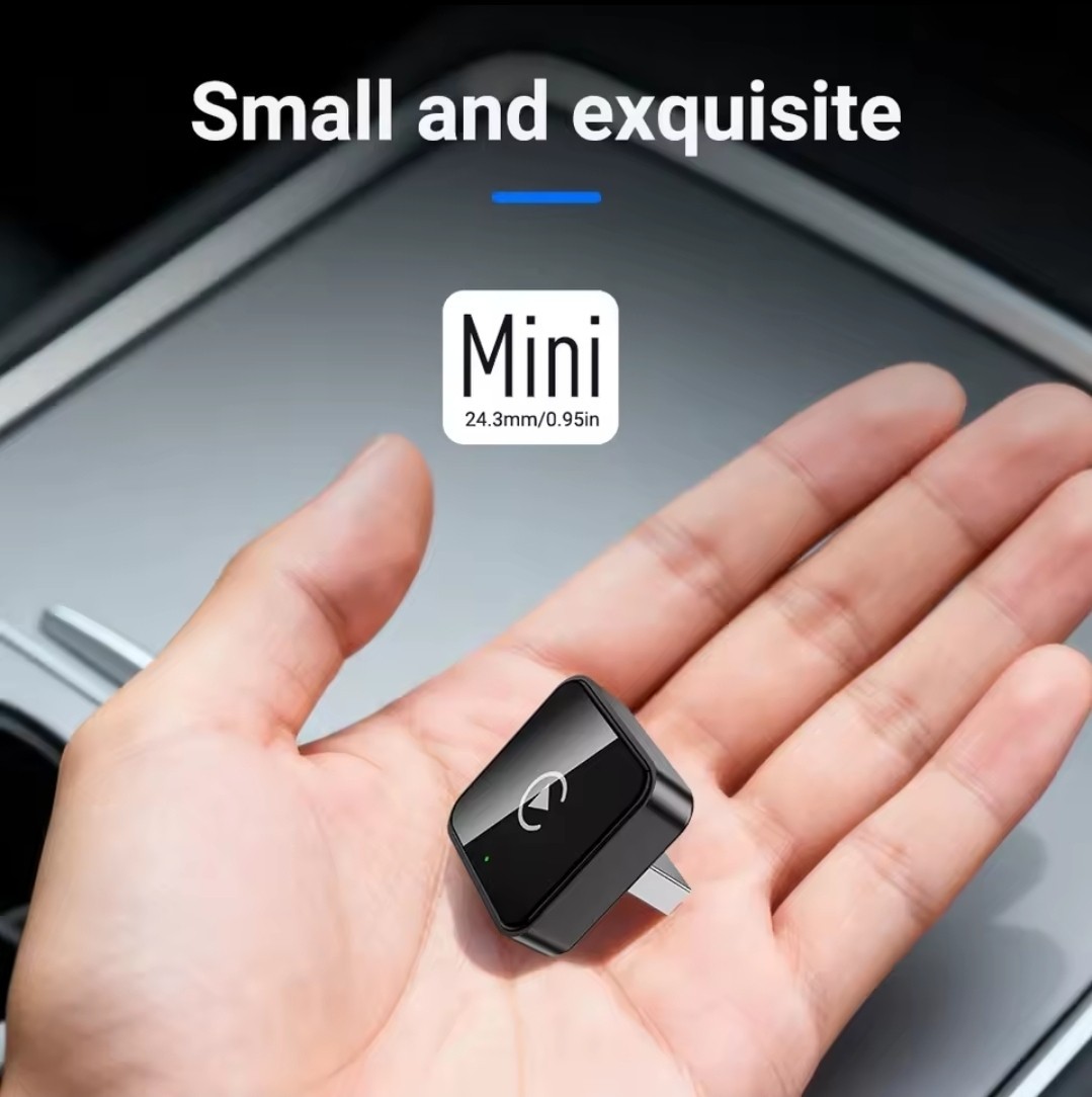 Adattatore Carplay Wireless Android per Auto Chiavetta 2in1 Plug Play usb - Miniatura 5