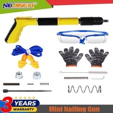 Manual Steel Nail Gun without Nails 5 Speed Adjustable Concrete Nail Gun Kit