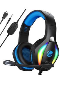 Casque de jeu pour PS4, PS5, PC, Xbox, Commutateur, Casque Gamer avec Mic, Jeux