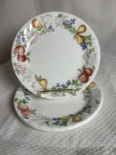 Corelle Cozy Cottagecore CHUTNEY Salad Plate 7 1/4" Set of 3