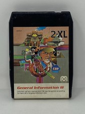 1978 Mego Corp 2 XL Talking Robot 8 Track Tape - General Information III