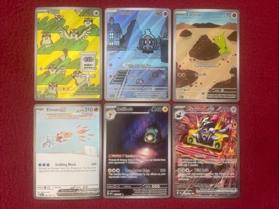 Pokémon TCG Obsidian Flames IR/SIR Lot(6) Duskull,Bellibolt,Pidgey,Eiscue🔥