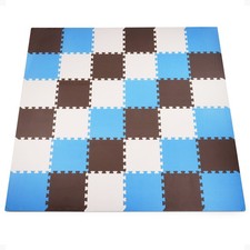 BalanceFrom 36 Tile Thick Interlocking Puzzle Foam Exercise Play Mat Open Box 