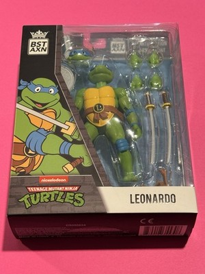 Teenage Mutant Ninja Turtles Leonardo Action Figure BST AXN 2021 Loyal Subjects