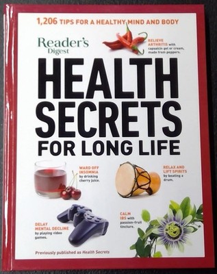 Reader's Digest Health Secrets For A Long Life 1,206 Tips For a Healthy Mind...