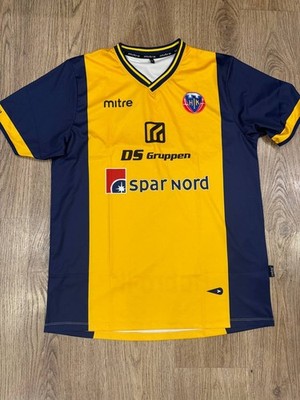 FC HOBRO IK 2014/2015 HOME MITRE FOOTBALL SHIRT SOCCER JERSEY MEN SIZE XL