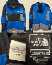 The North Face 2011 Steep Tech Jacket Blue Black Gray Men’s Medium F11
