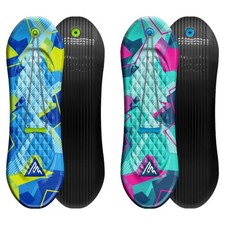 Artikfun Premium Foam Snowboard Sled 2-Pack Tow Rope and Handle Sized for...
