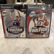 NCAA Final Four 2003 & 2004 PS2 Lot of 2 Brand New Factory Sealed