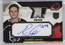 2021-22 SPx Rookie Auto Jersey Patch 33/35 Rasmus Kupari #RK Patch Auto a4e