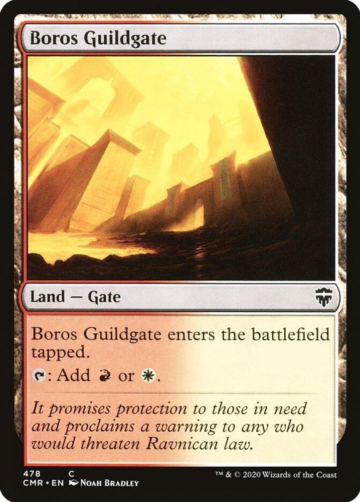 NM - Boros Guildgate [CMR - 478]